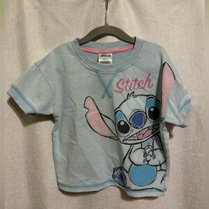 Disney Blue Stitch Short Sleeve Tee